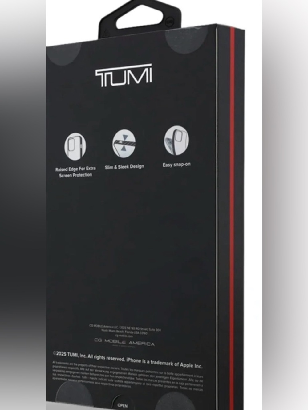 NEW IN BOX TUMI IPHONE 17 PRO MAX CASE- BLACK - Picture 3 of 3